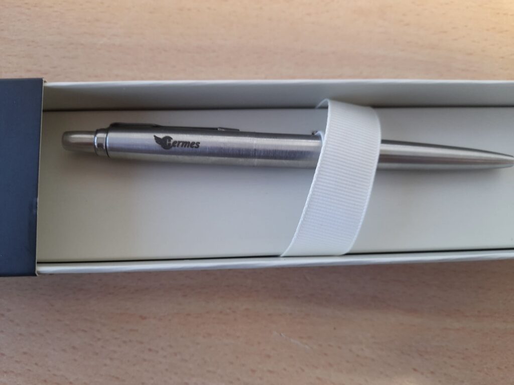 Hermes pen gravure